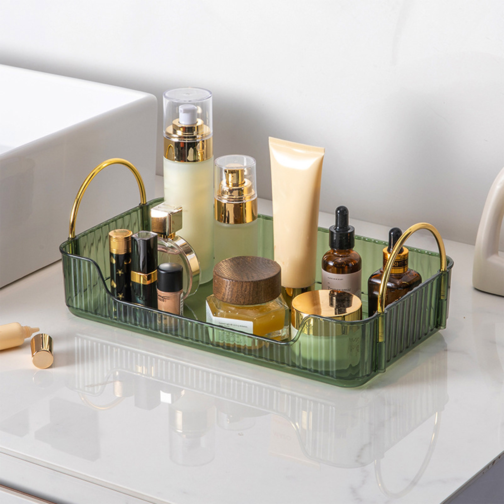 Women Accessories Organizer - Органайзер для ванной комнаты: элегантная акриловая