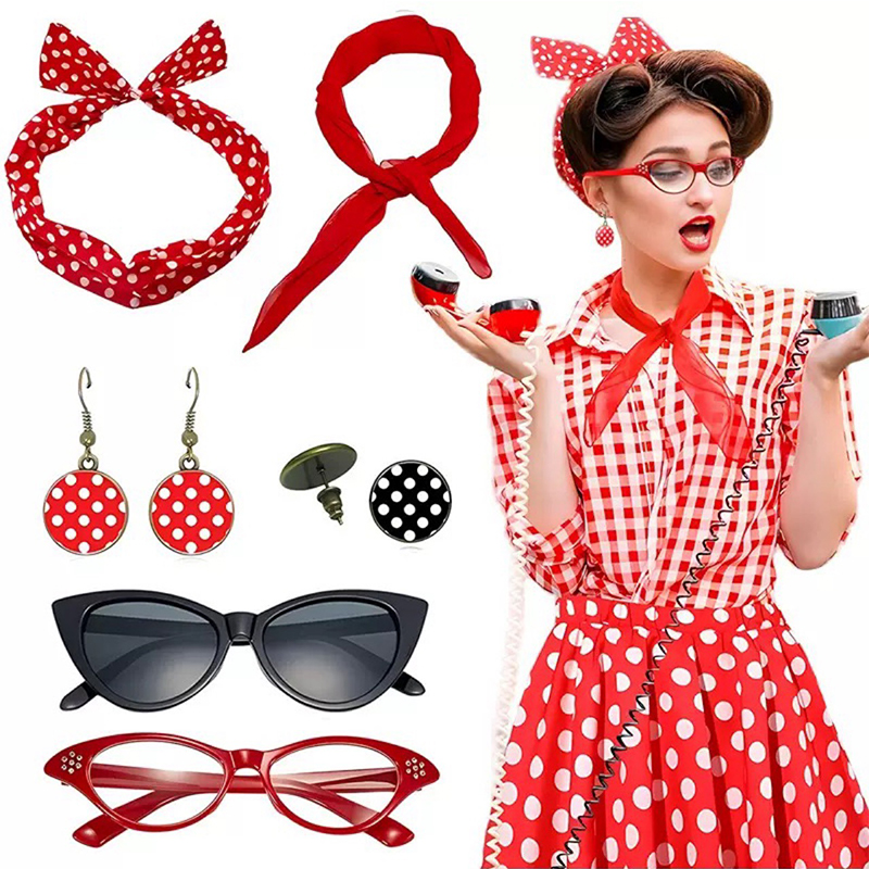 Women'S Accessories In The 1950S - Комплект аксессуаров для костюма в стиле