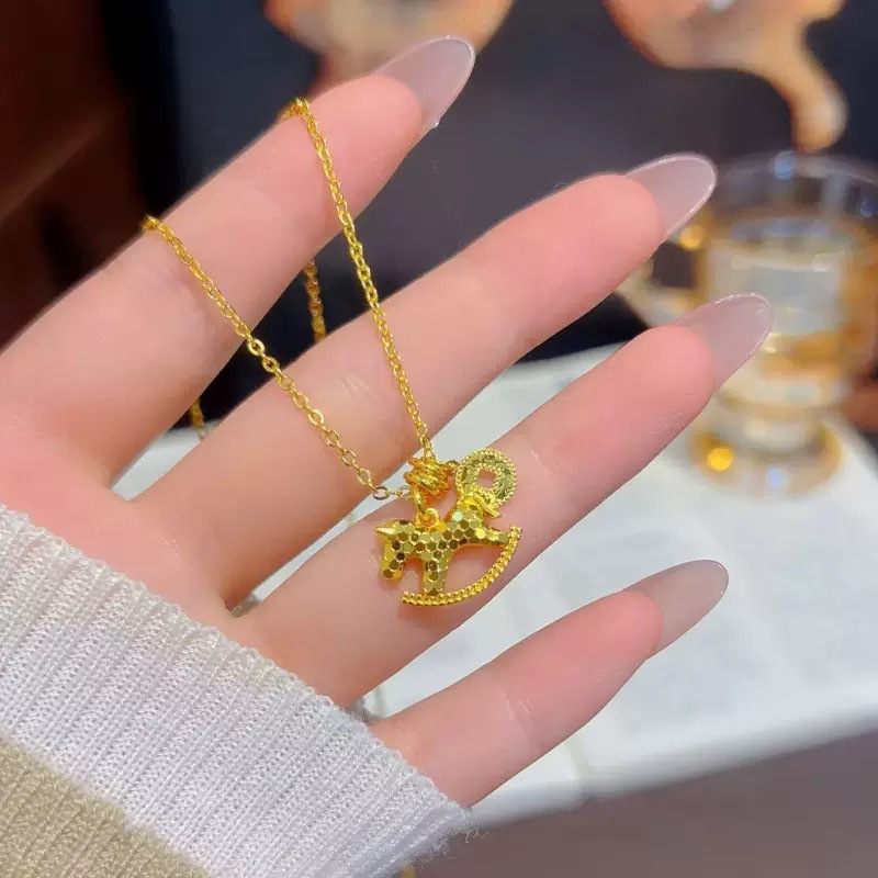 Coin Necklace Delicate - Изысканное ожерелье с подвеской в виде