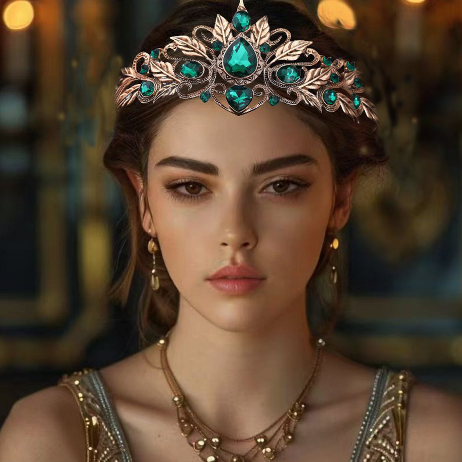 Women Accessories Dropshipping - Корона для волос в стиле барокко,