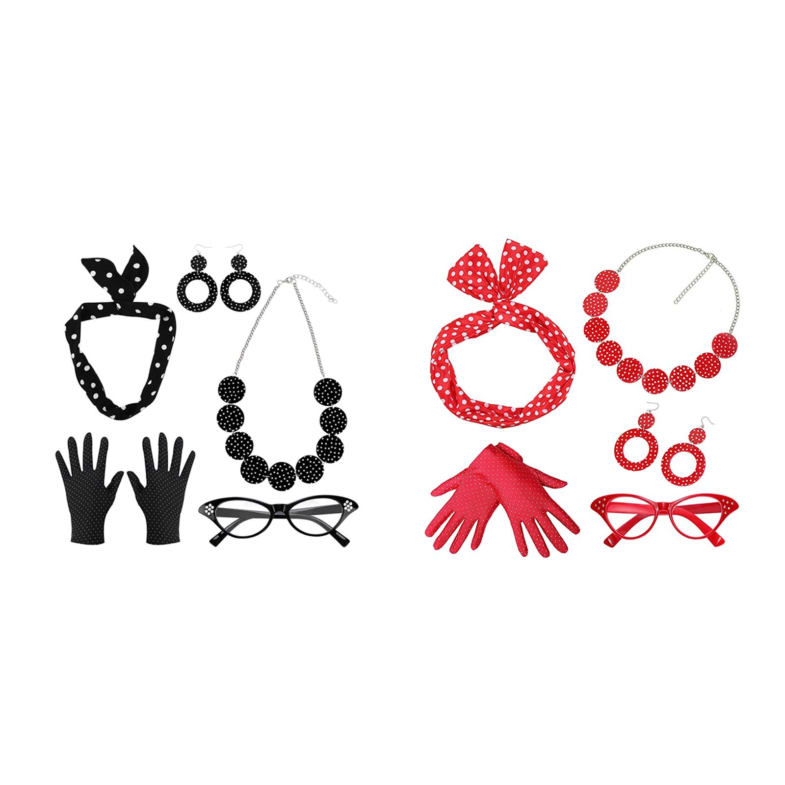 Women'S Accessories In The 1950S - 5 упаковок, женский костюм 1950-х годов,