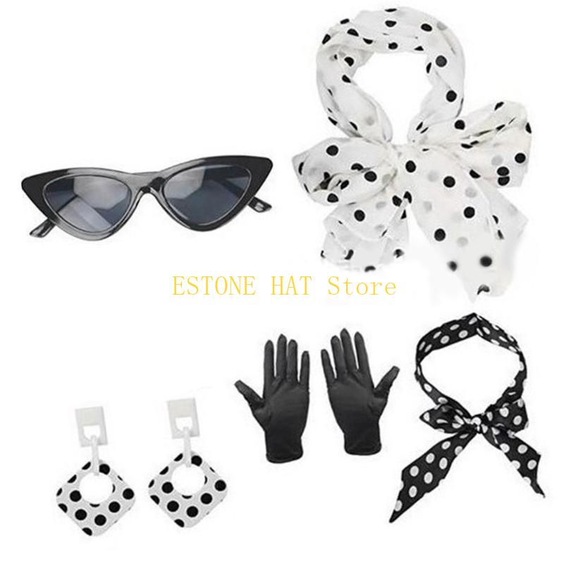 Women'S Accessories In The 1950S - 49MF Набор из 5 предметов в
