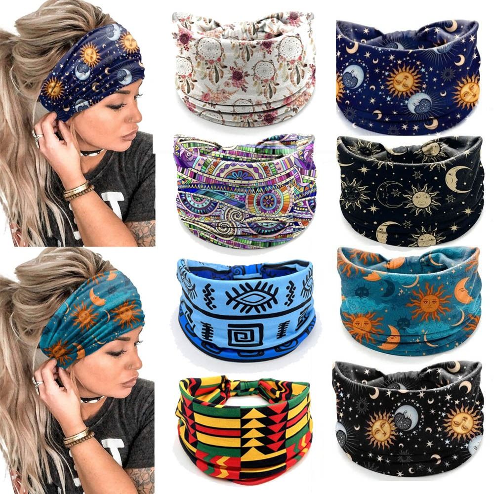 Women'S Yoga Accessories - Новые эластичные широкие повязки на голову