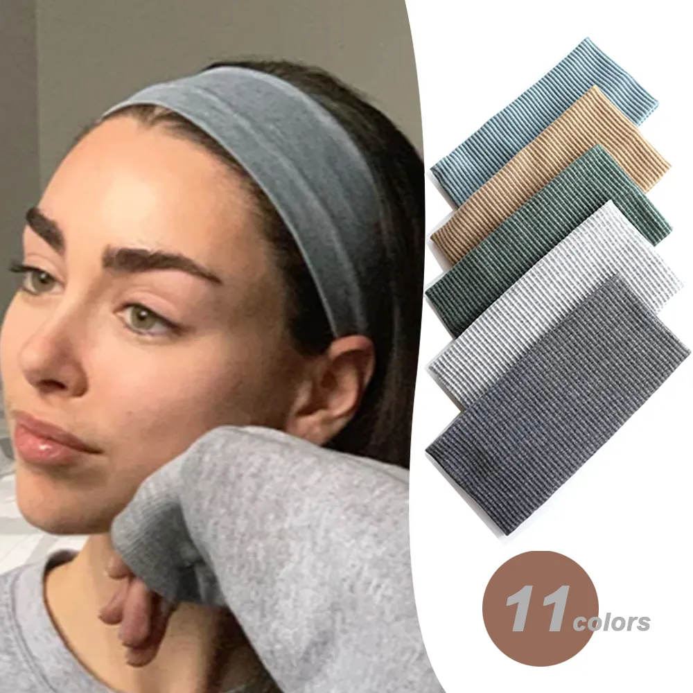 Women'S Yoga Accessories - Женская однотонная повязка на голову для