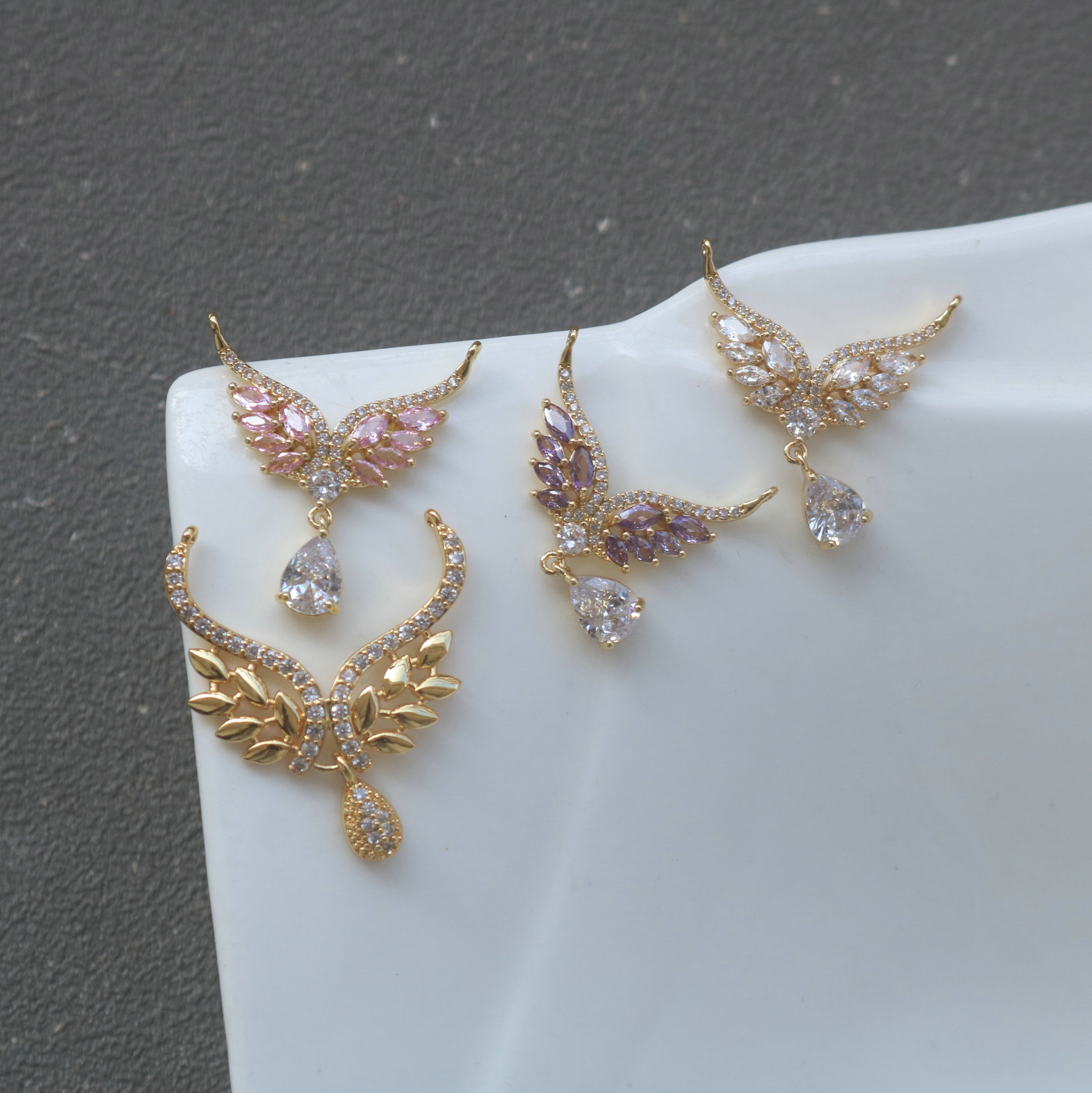 Women Accessories Dropshipping - 10 шт./пакет, новый цвет, сохраненный, инкрустированный