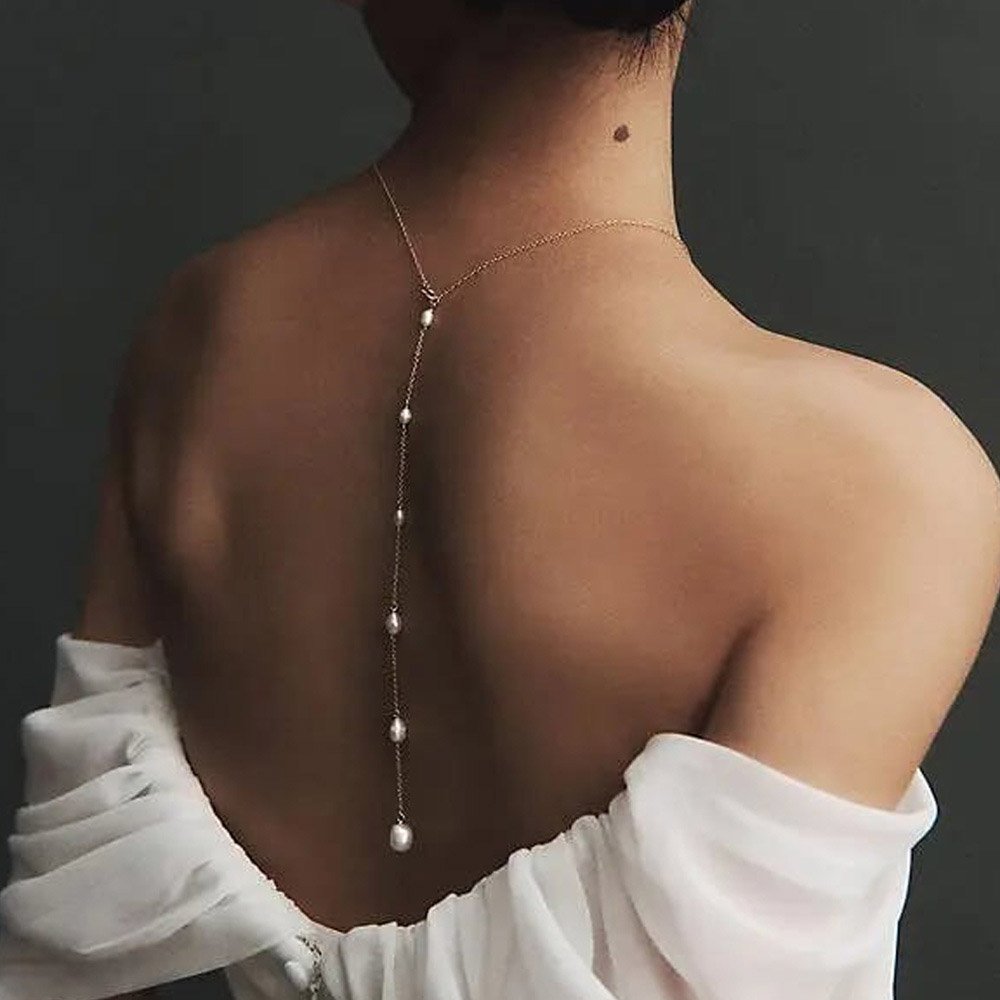 Women Accessories Dropshipping - Stonefans элегантная подвеска с жемчугом на