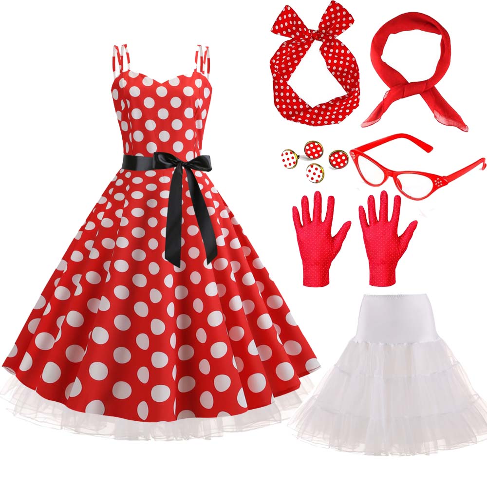 Women'S Accessories In The 1950S - Карнавальный костюм 1950-х 60-х годов, женский