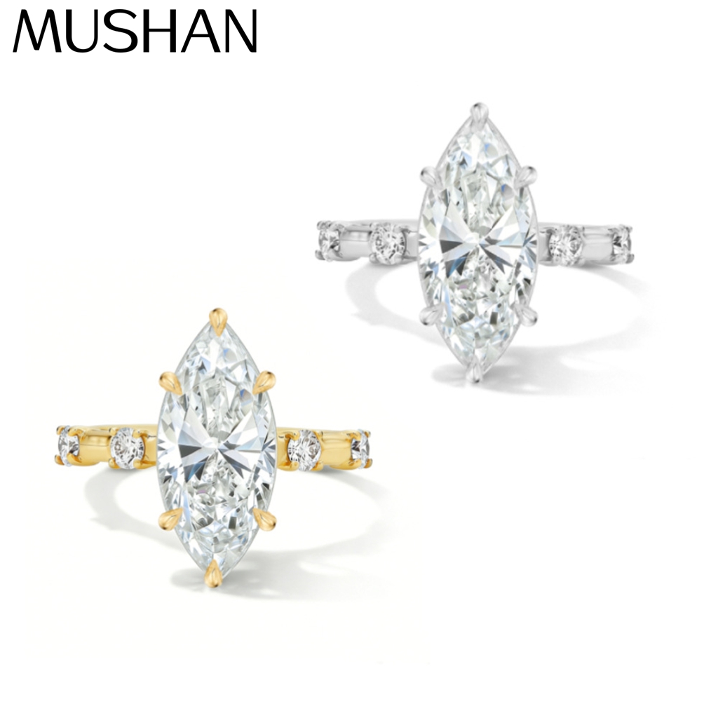 Women Accessories Dropshipping - Кольцо MUSHAN из стерлингового серебра 925