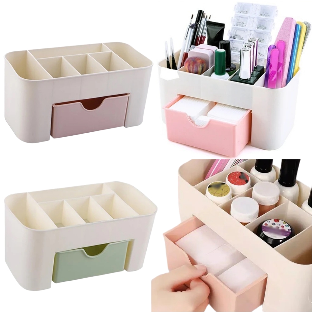 Women Accessories Organizer - Органайзер для дизайна ногтей, настольный ящик,