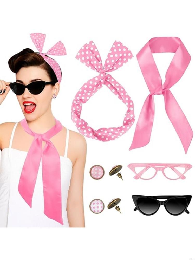 Women'S Accessories In The 1950S - 8 шт., комплект аксессуаров для костюма