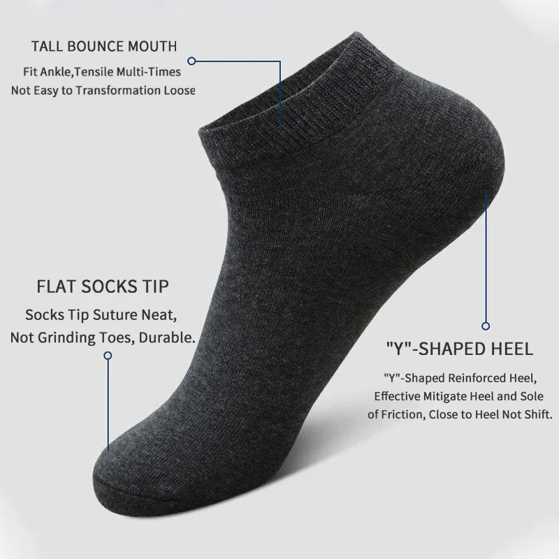 5 пар унисекс повседневных одн – обзор и цена Women'S Ankle Accessories