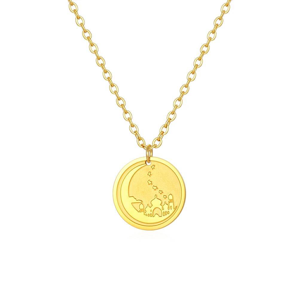 Иерусалимский дворец, лунная м – обзор и цена Coin Necklace Delicate