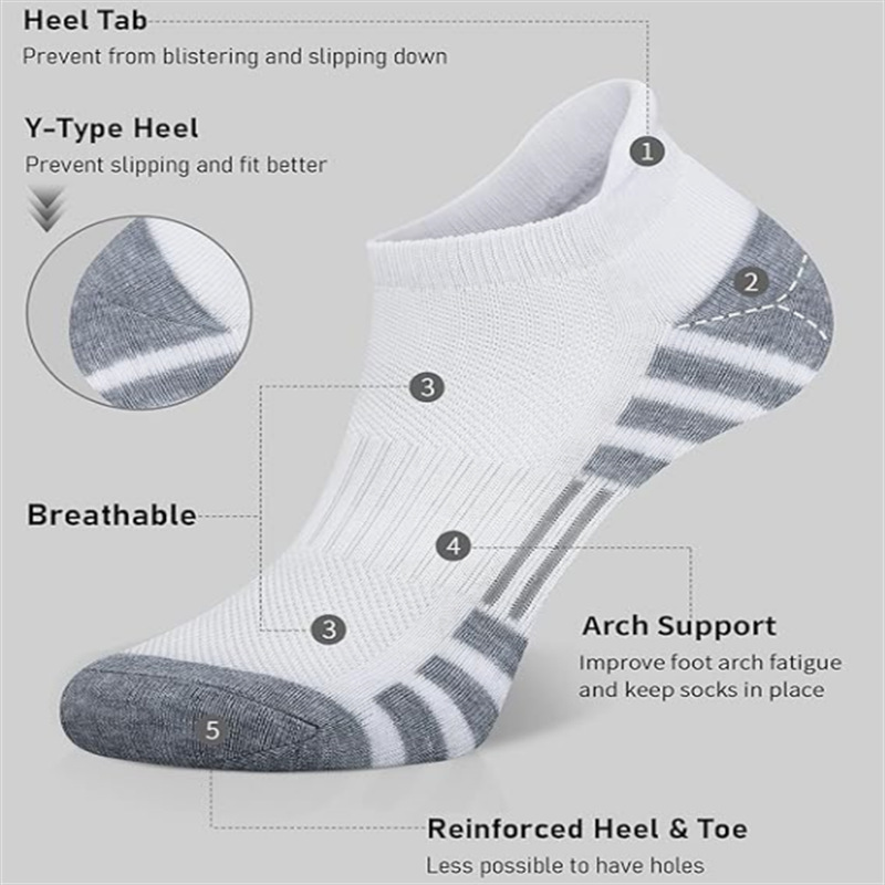 6/24 пары амортизирующих дышащ – обзор и цена Women'S Ankle Accessories