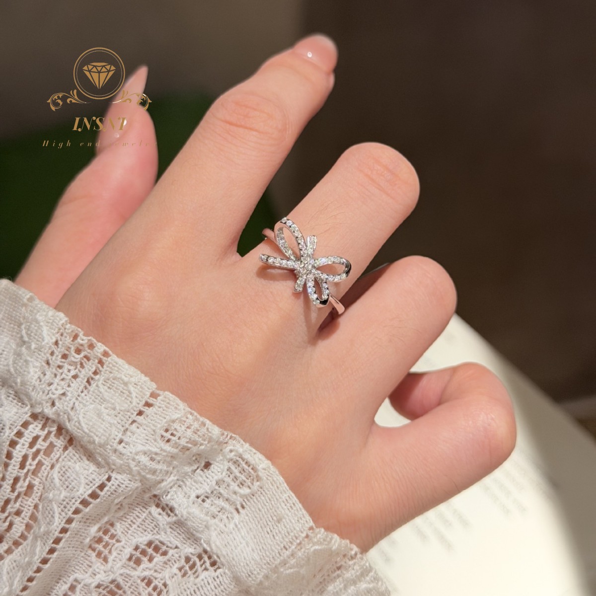 Серебряное кольцо с бантом, по – обзор и цена Women'S Affordable Accessories