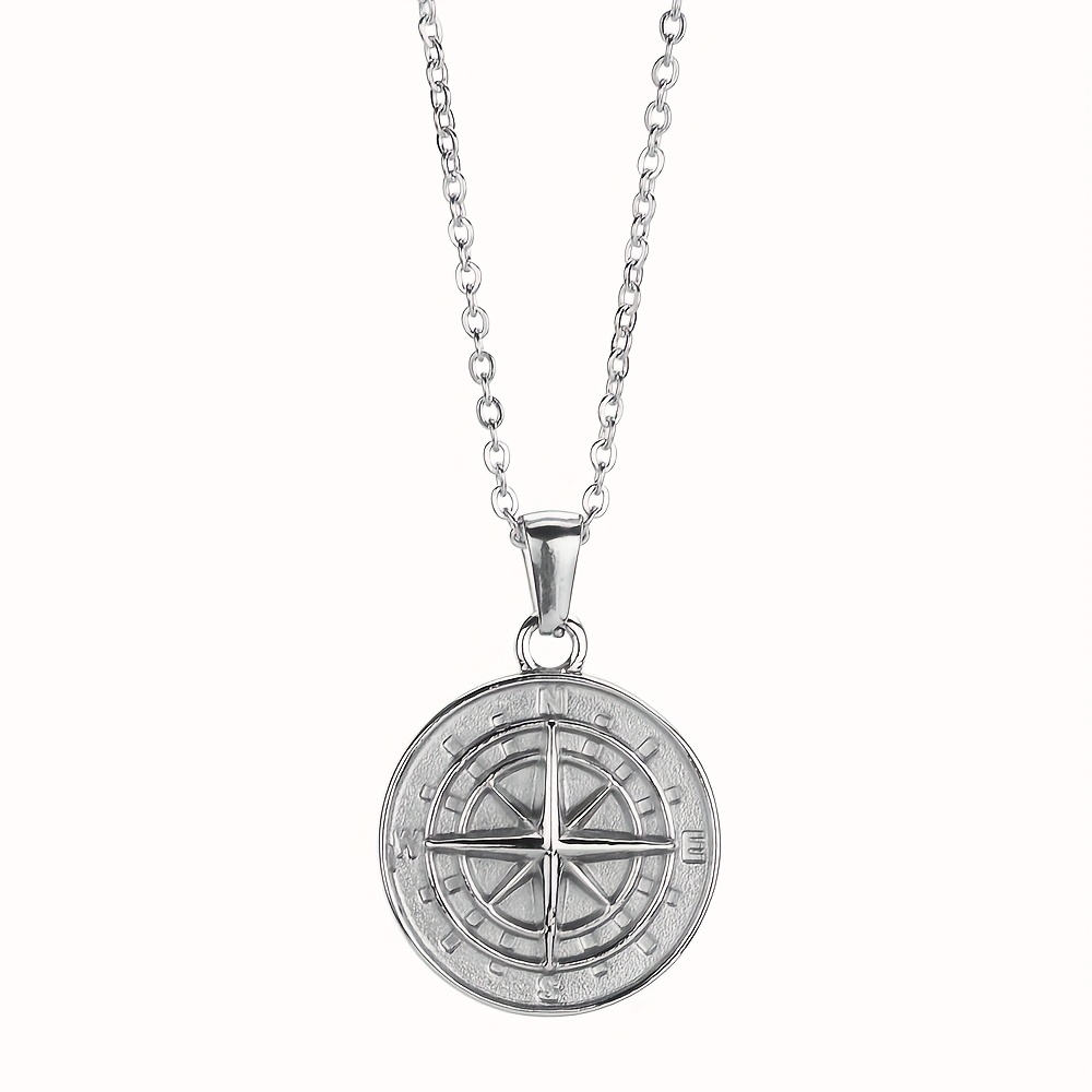 Ожерелье-кулон из нержавеющей  – обзор и цена Coin Necklace Delicate