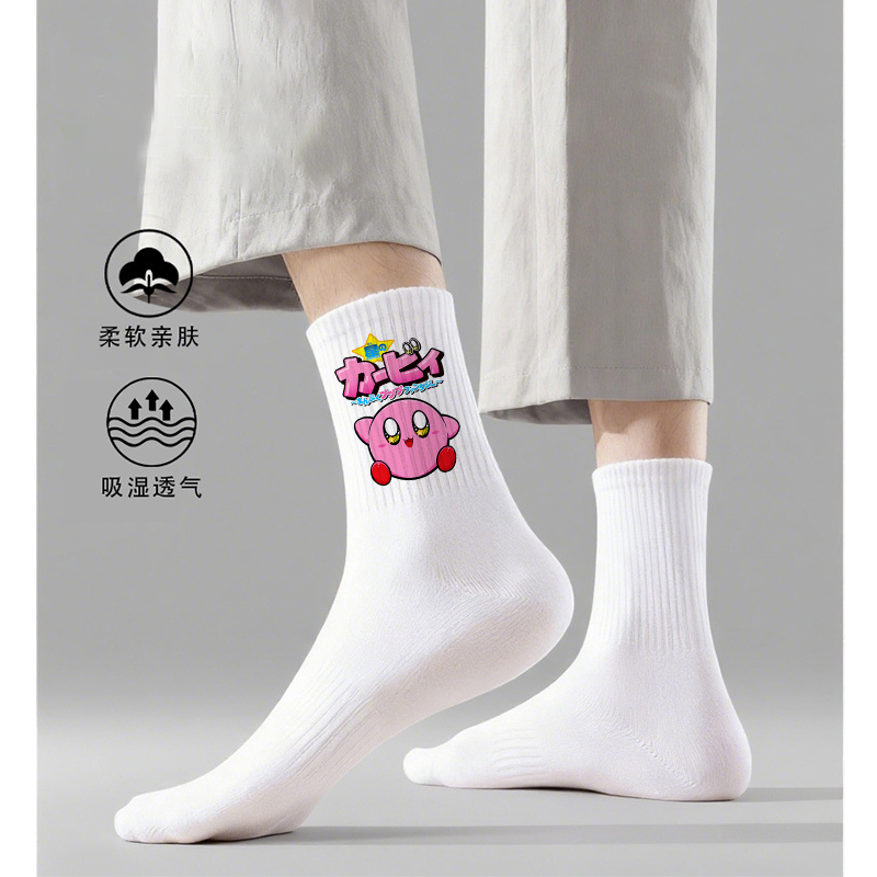 Носки с рисунком Кирби, женски – обзор и цена Women'S Ankle Accessories