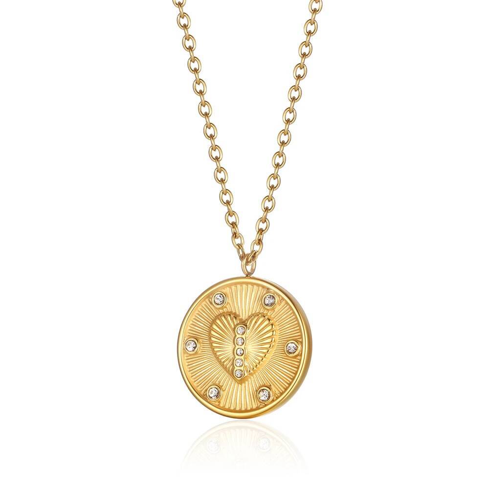 Женское нежное ожерелье из нер – обзор и цена Coin Necklace Delicate