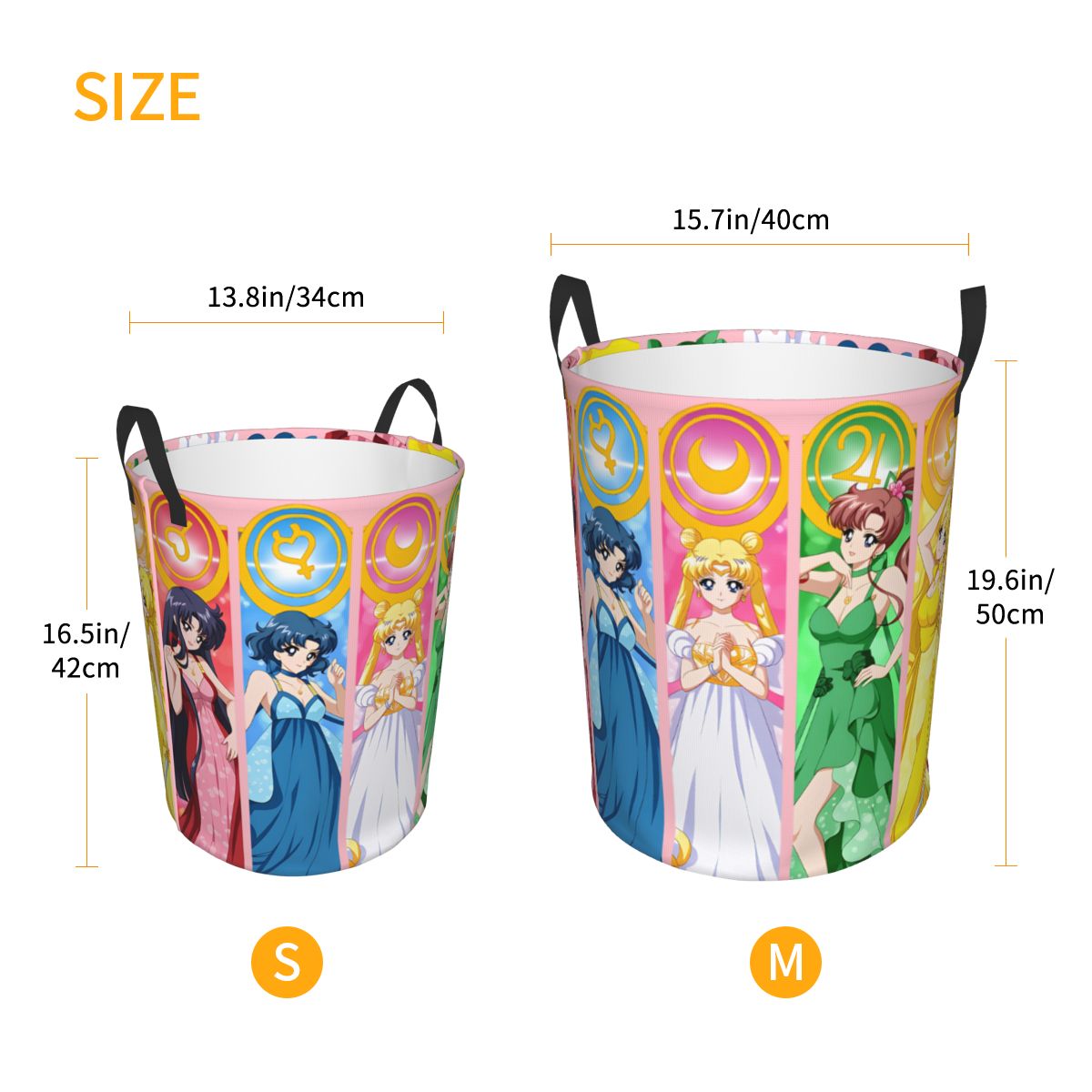 Корзина для белья Sailor Moon  – обзор и цена Women Accessories Hamper