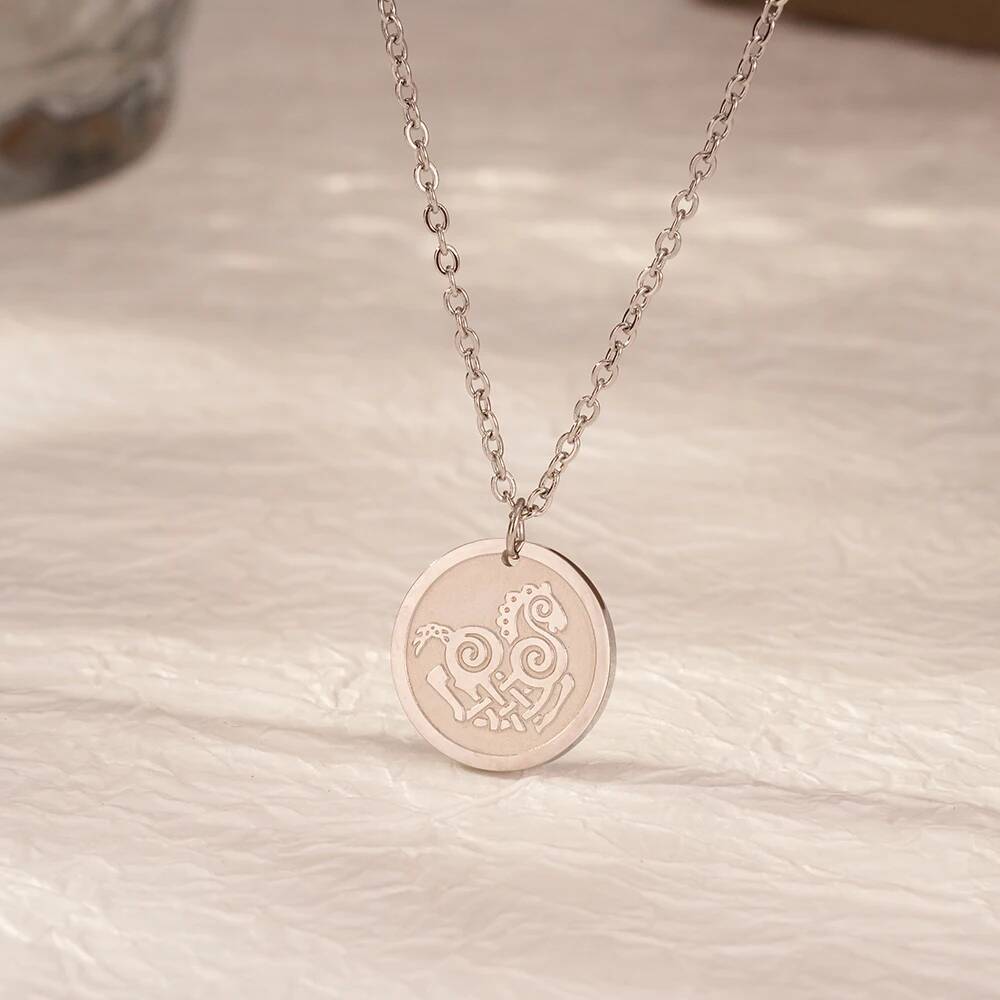 Нержавеющая сталь модный женск – обзор и цена Coin Necklace Delicate