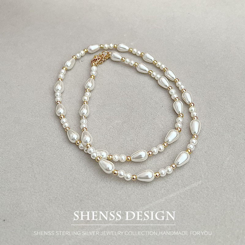 Элегантное ожерелье с каплями  – обзор и цена Women Accessories Dropshipping