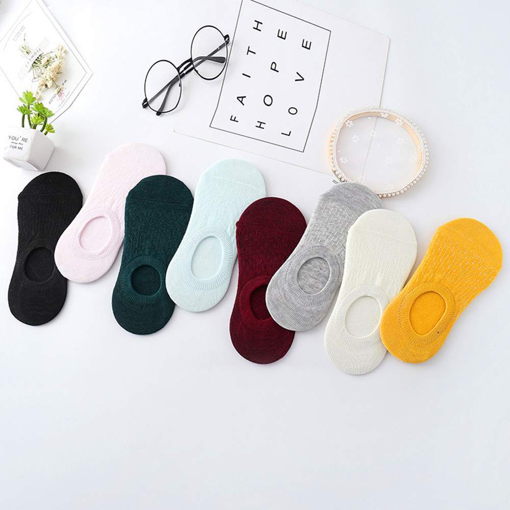 Носки-невидимки однотонные из  – обзор и цена Women'S Ankle Accessories