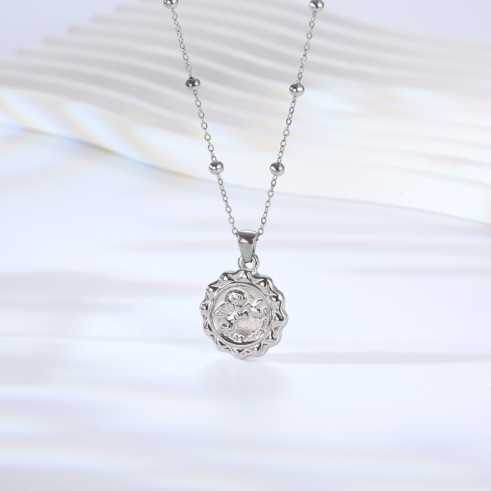 Ожерелье-монета из нержавеющей – обзор и цена Coin Necklace Delicate