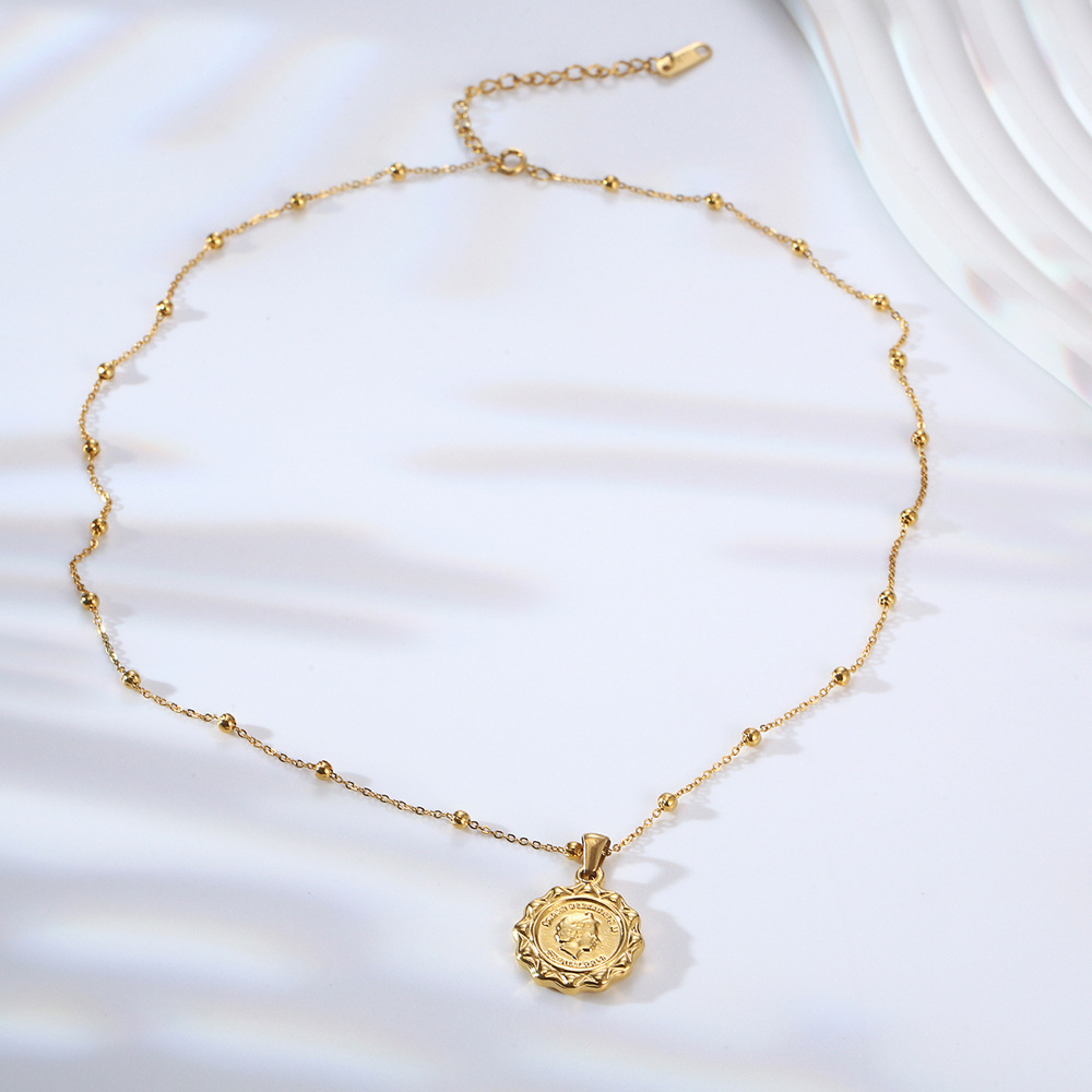 Ожерелье-монета из нержавеющей – обзор и цена Coin Necklace Delicate