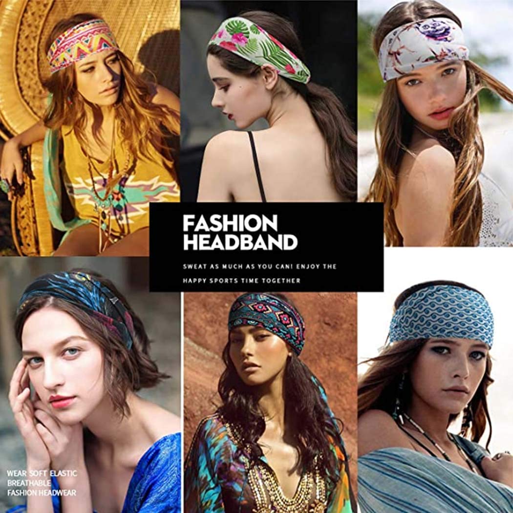 Широкие повязки на голову в ст – обзор и цена Women'S Yoga Accessories