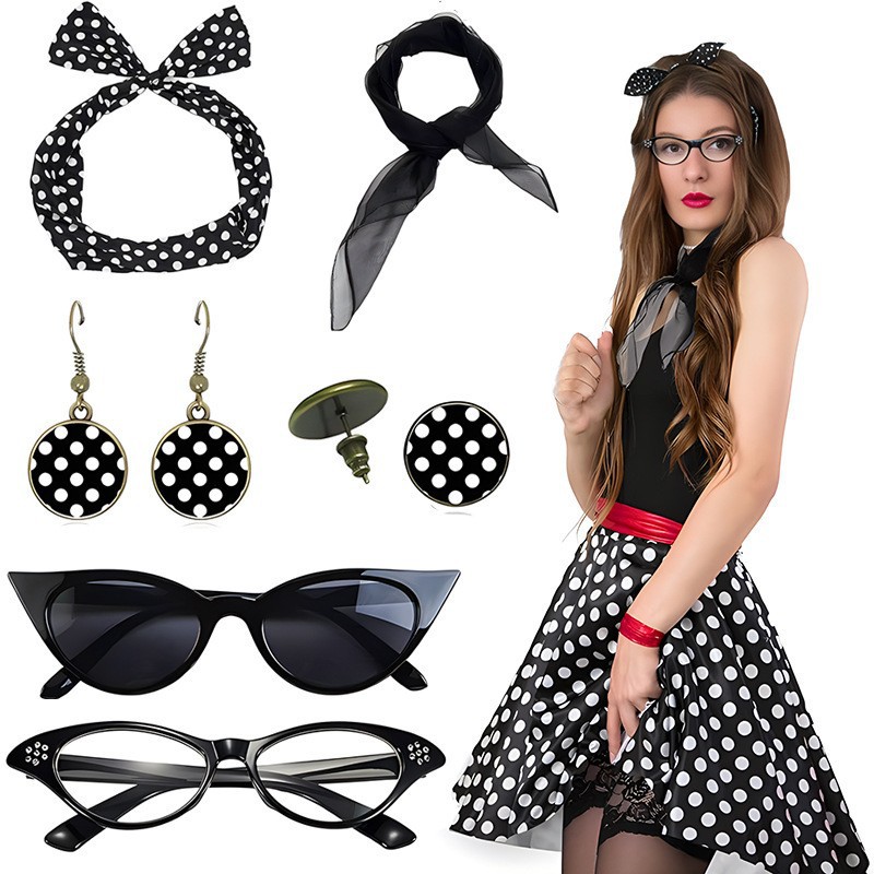 Карнавальный набор аксессуаров – обзор и цена Women'S Accessories In The 1950S