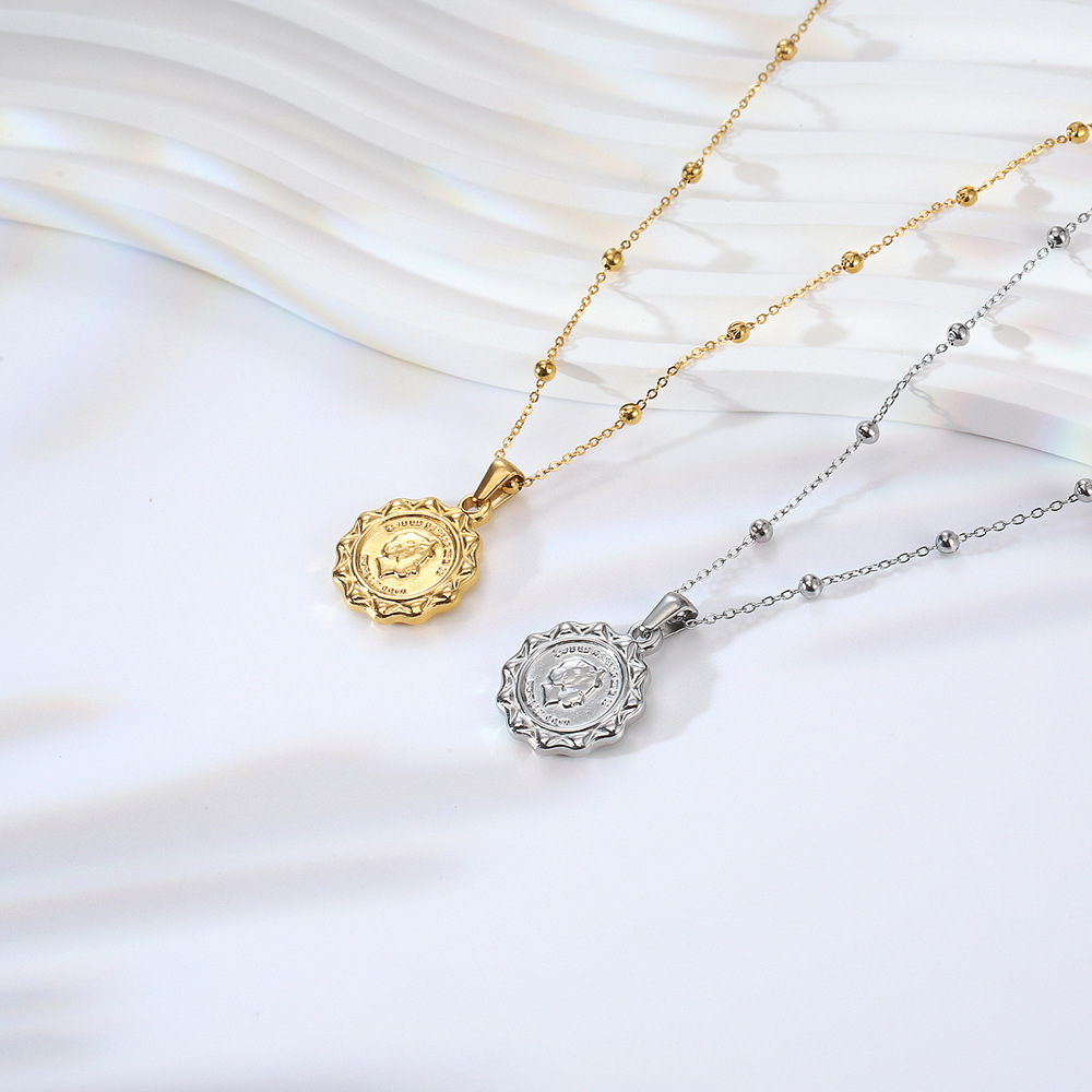Женское нежное ожерелье с подв – обзор и цена Coin Necklace Delicate