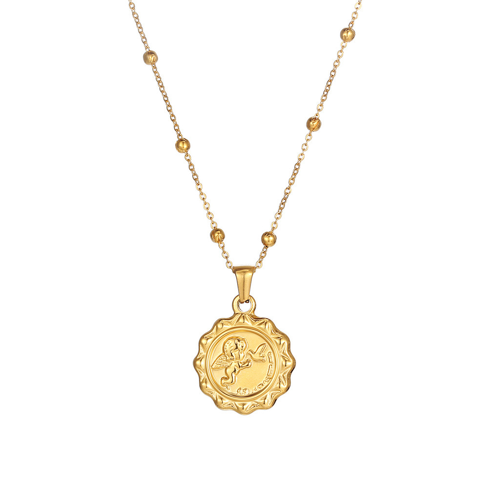 Женское нежное ожерелье с подв – обзор и цена Coin Necklace Delicate