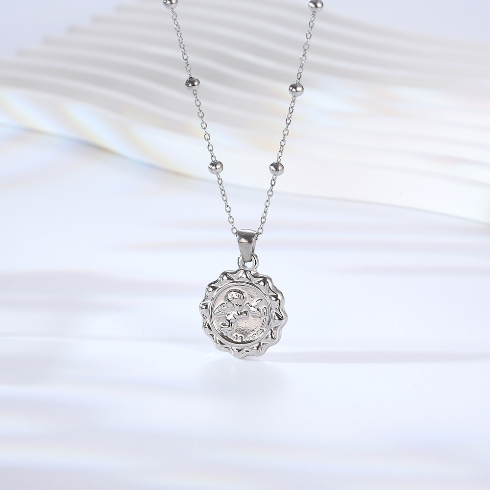 Женское нежное ожерелье с подв – обзор и цена Coin Necklace Delicate