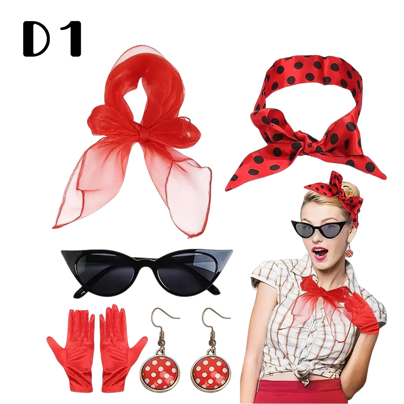 Аксессуары для костюмов в стил – обзор и цена Women'S Accessories In The 1950S