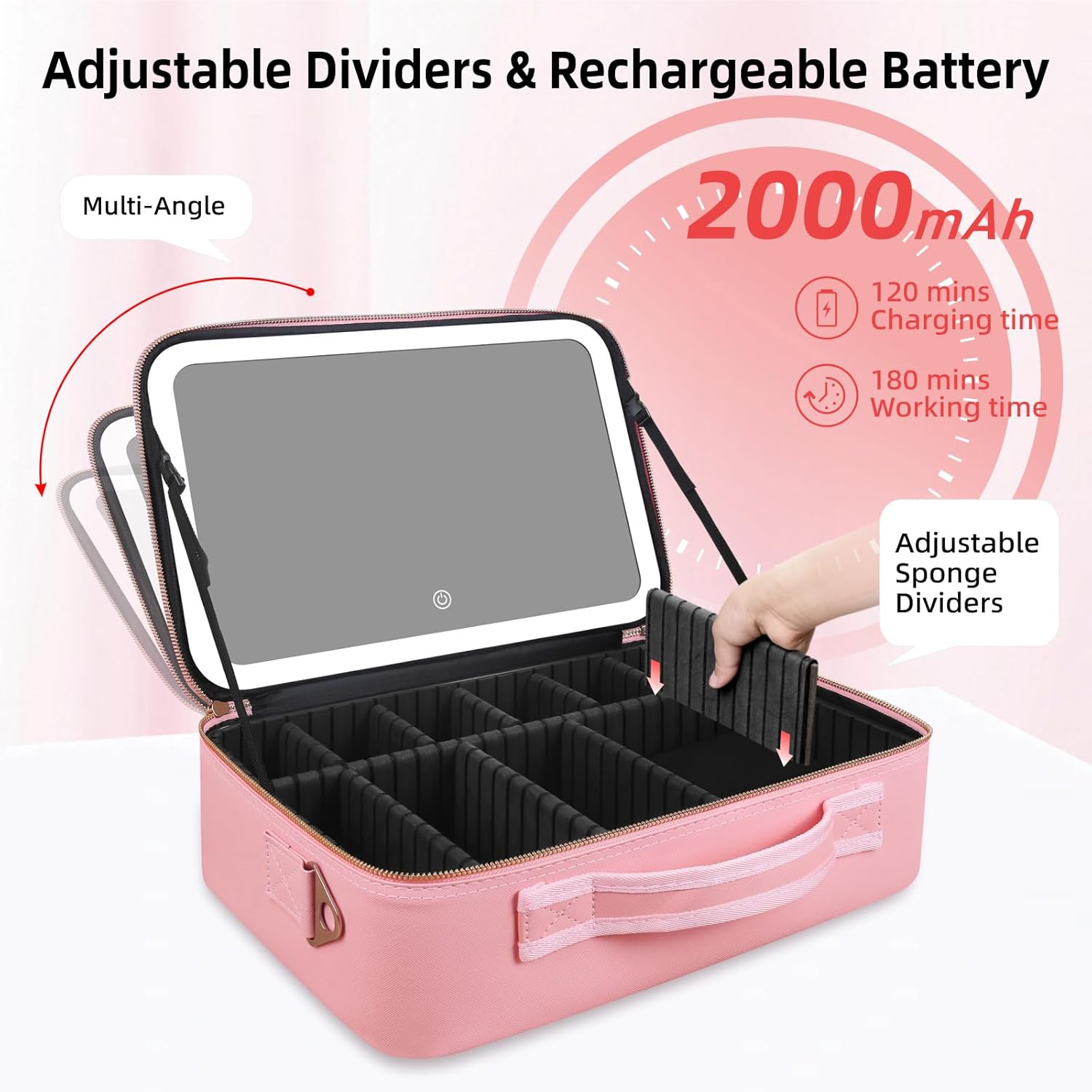 Большая косметичка 15''X11'' с – обзор и цена Women Accessories Organizer