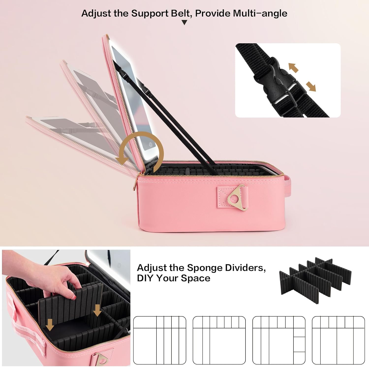 Большая косметичка 15''X11'' с – обзор и цена Women Accessories Organizer